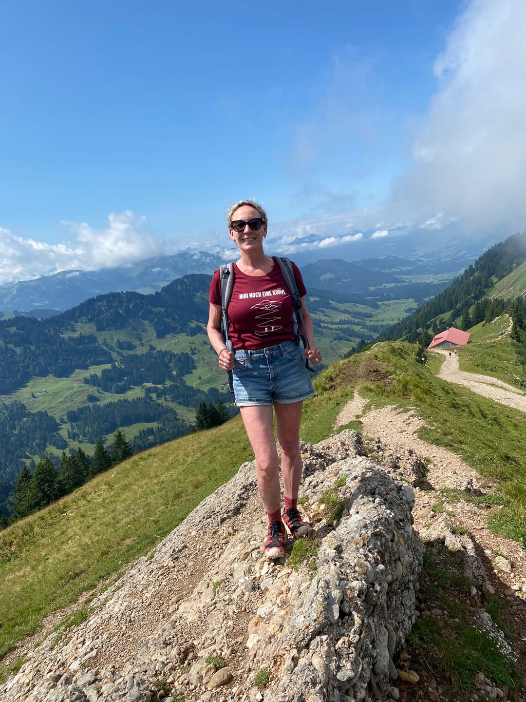 Customer photo review of Merino Wollsocken lang