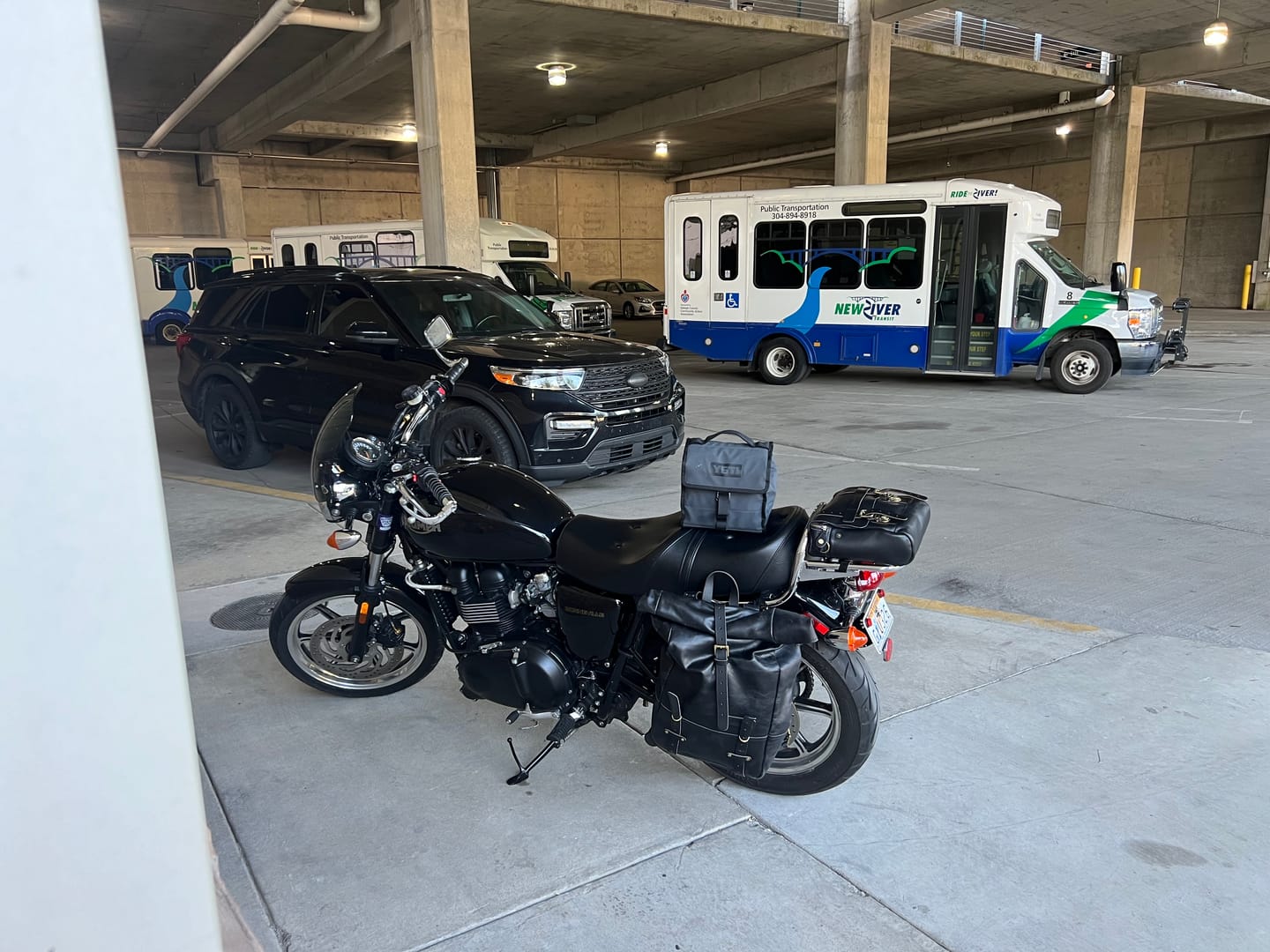 Customer photo review of backpack pannier - classic roll top