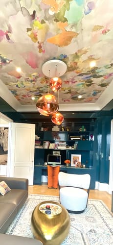 Customer photo review of Custom "Lucky" Vivian Ferne Wallpaper Wall Mural 12'T x 18'W