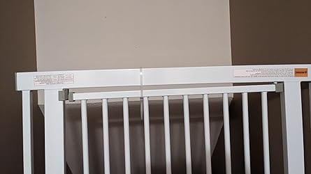 Customer photo review of FairyBaby 72" Tall Cat Gate with Narrow Bar Spacing