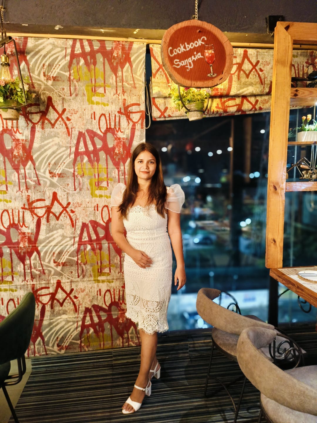 Customer photo review of Jane Eyelet Dress