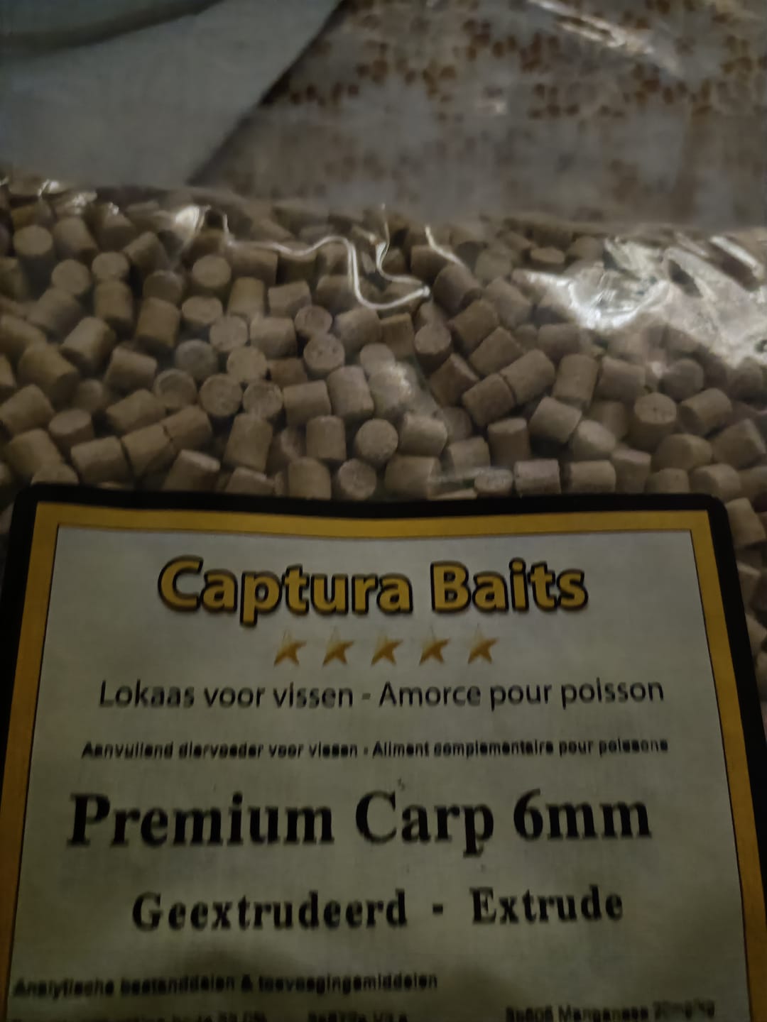 Customer photo review of PREMIUM CARP PELLETS - ALLTECH COPPENS