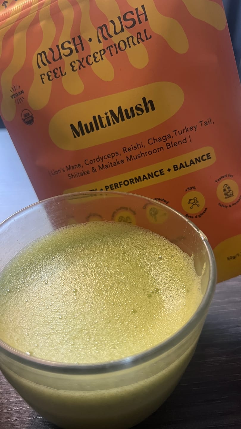 Customer photo review of MultiMush – Organic 7 Essentials Mushrooms