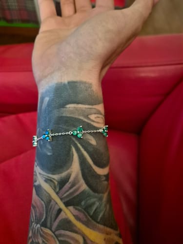 Customer photo review of Como Bracelet - Silver