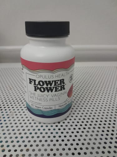Customer photo review of Flower Power® 'She Juicy' Vaginal Moisture Supplement (60ct/ea)