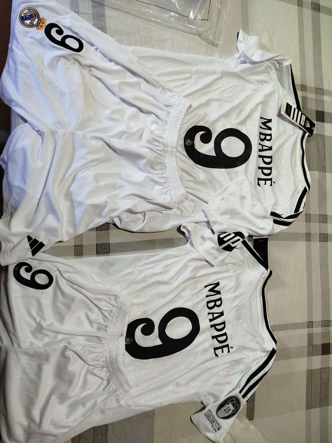 Customer photo review of Conjunto Real Madrid 24/25