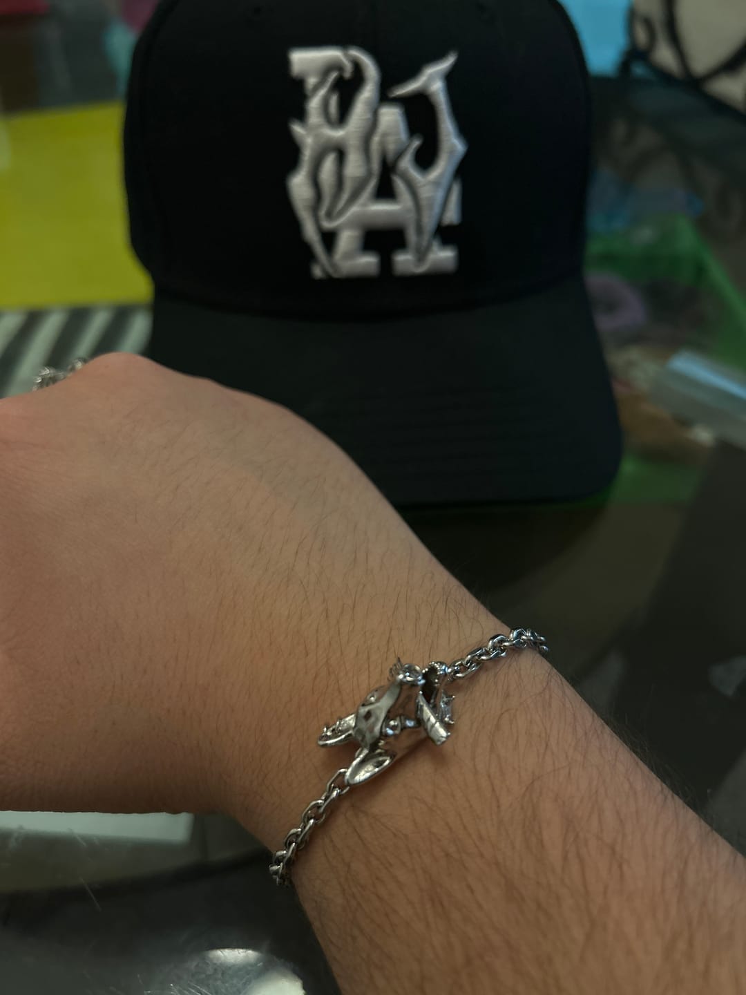 Customer photo review of HELLHOUND BRACELET