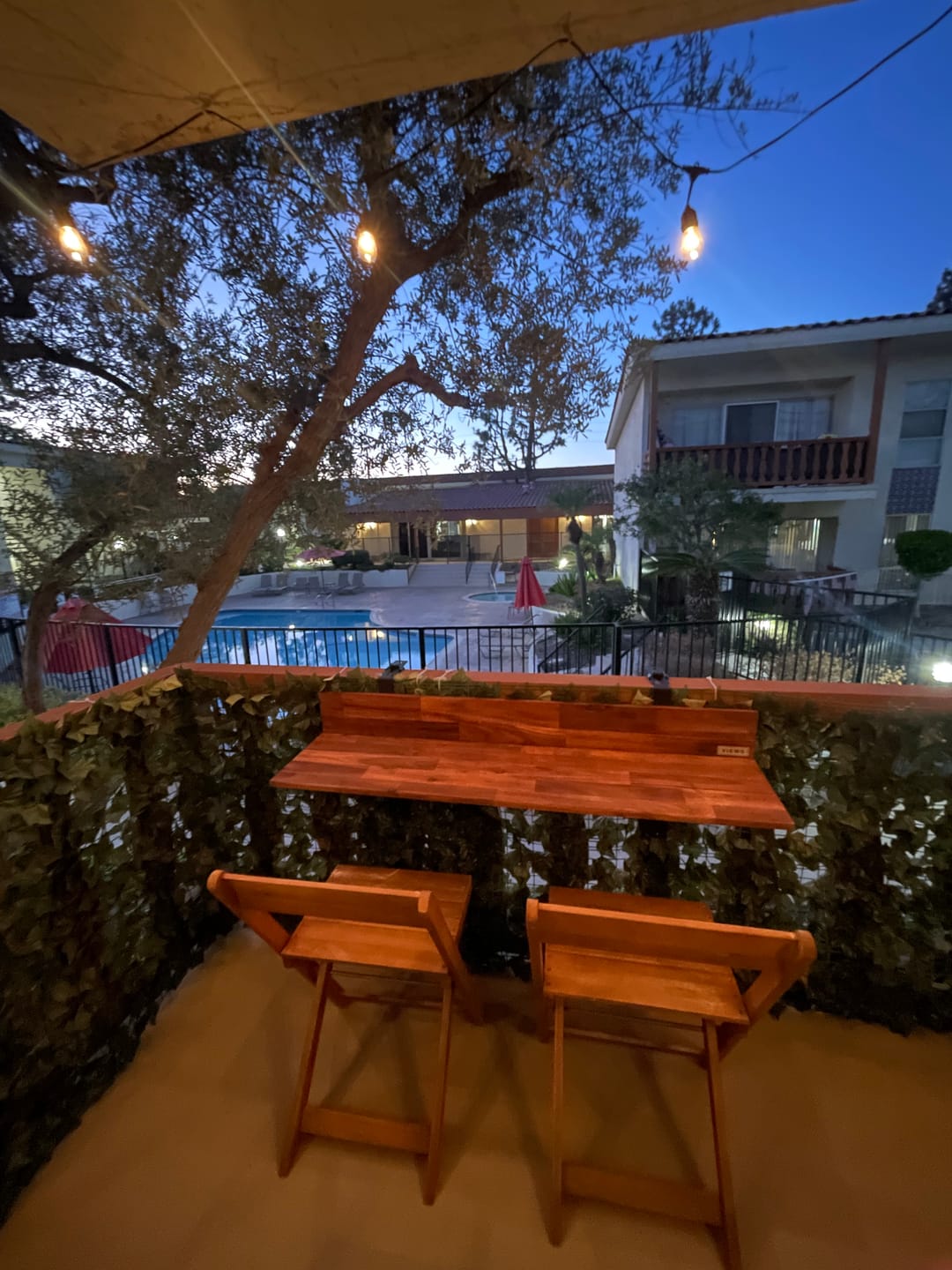 Customer photo review of Balcony Bar (4ft)