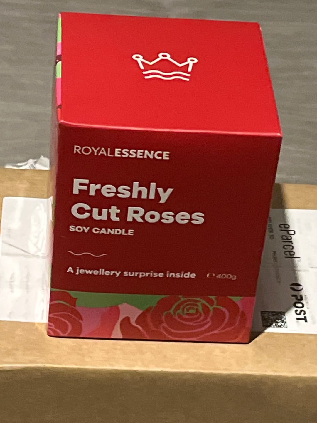 Customer photo review of Freshly Cut Roses (Candle)