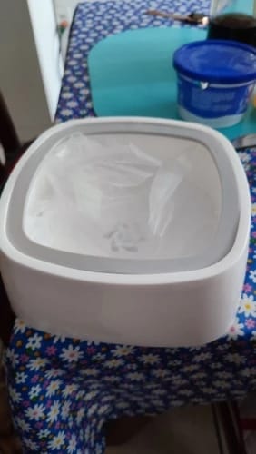 Customer photo review of Vixinx AquaBuddy™ - Anti-spill water bowl