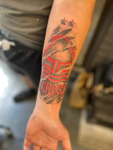 Customer photo review of TattooNumbx Numbing Cream
