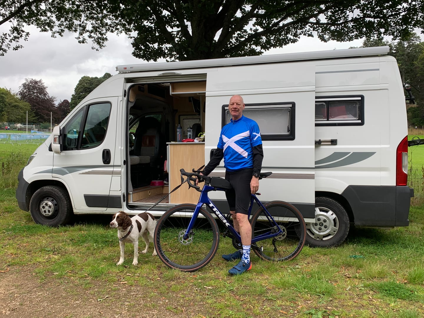 Customer photo review of Scotland Saltire Cycling Jersey