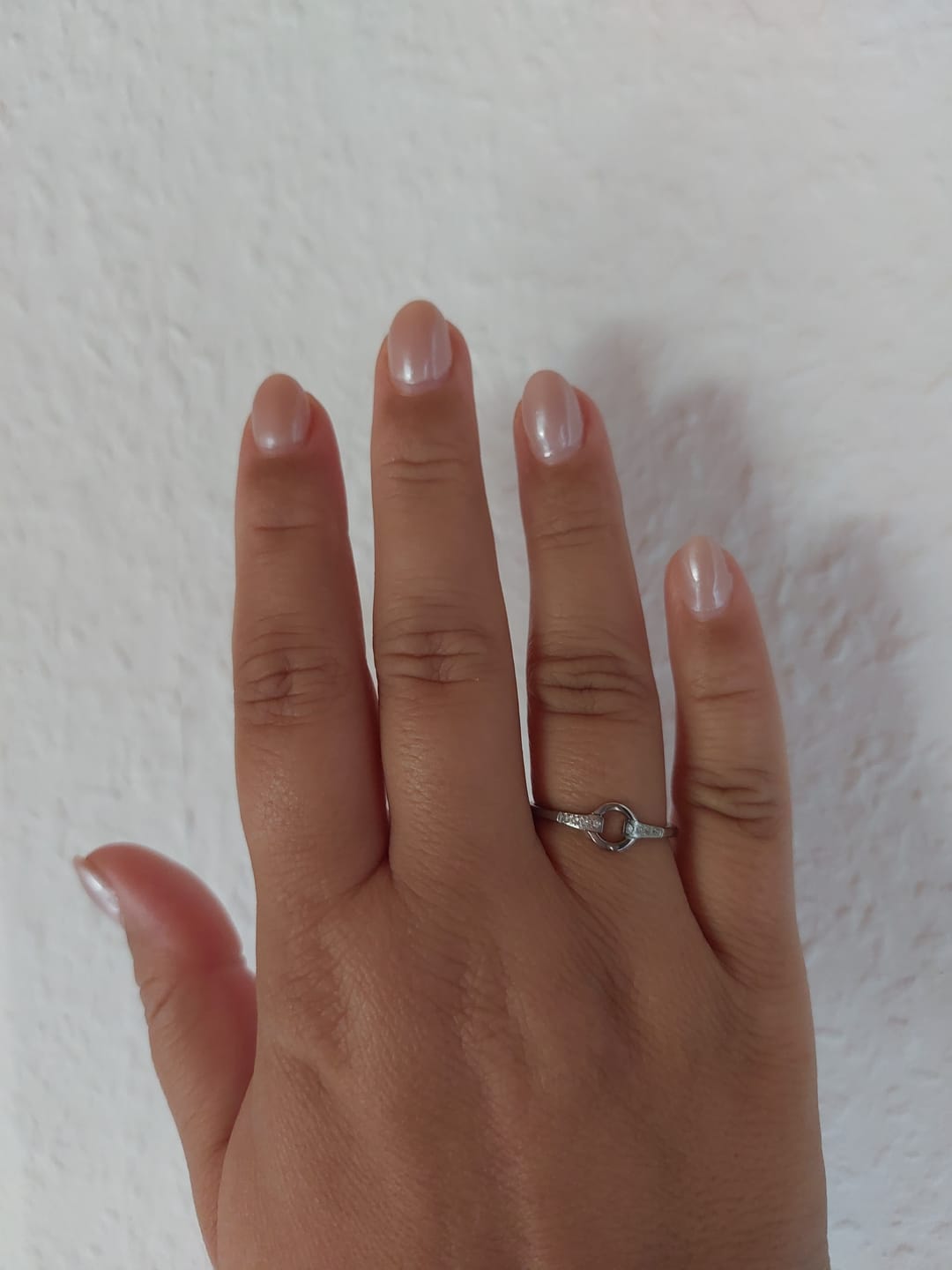 Customer photo review of Circle Ring | 18K vergoldet