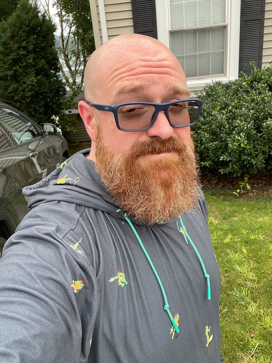 Customer photo review of Teenage Mutant Ninja Turtles "Choose Your Turtle (At Night)" – Performance Hoodie