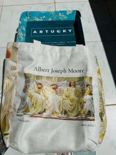 Customer photo review of Dreamers by Albert Joseph Moore Omuz Çantası