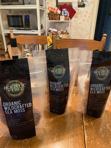 Customer photo review of Raw Sea Moss Bundle
