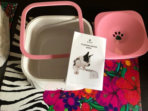Customer photo review of Vixinx AquaBuddy™ - Anti-spill water bowl