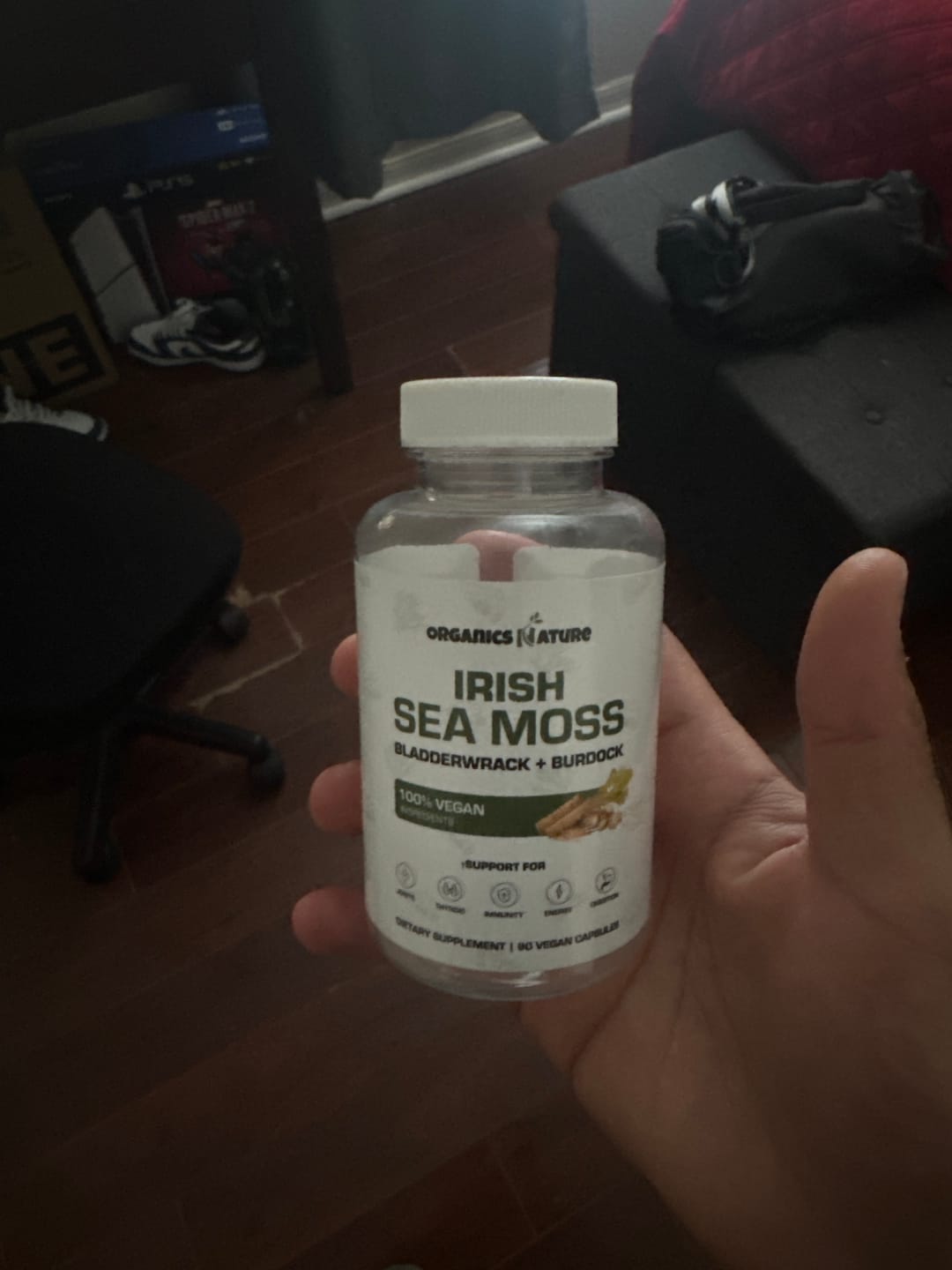 Customer photo review of Organic Irish Sea Moss With Bladderwrack and Burdock Root - 45 Servings