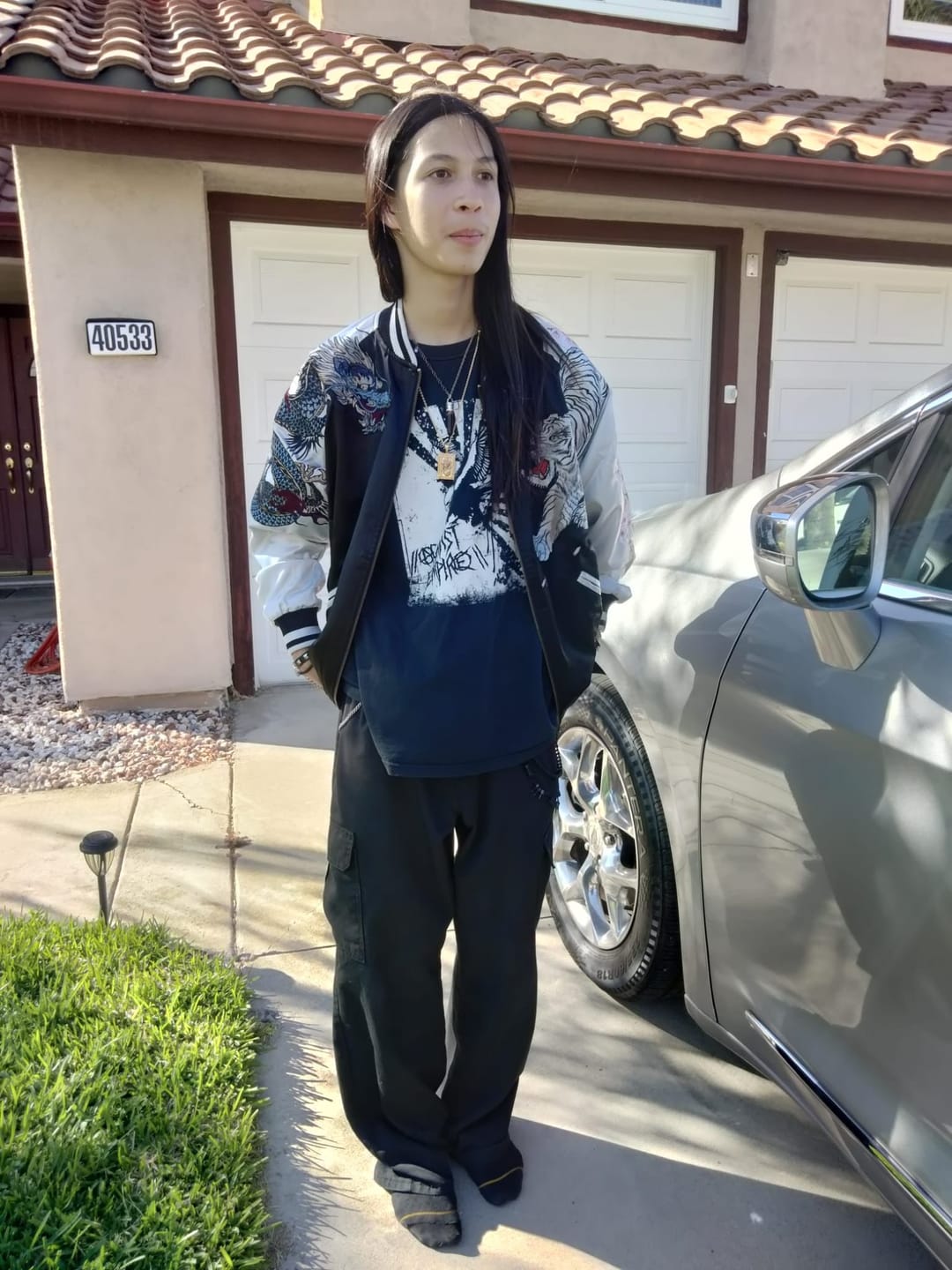 Customer photo review of Four Legendary Creatures Sukajan Souvenir Jacket