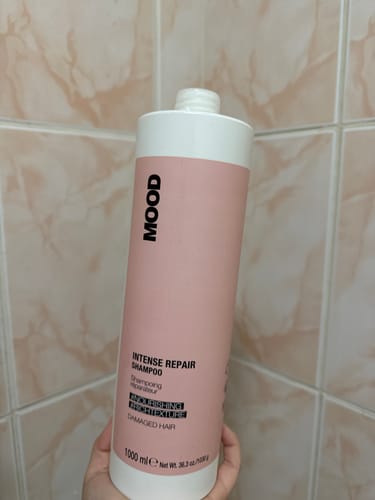 Customer photo review of Shampoo Reparación Intensa Mood