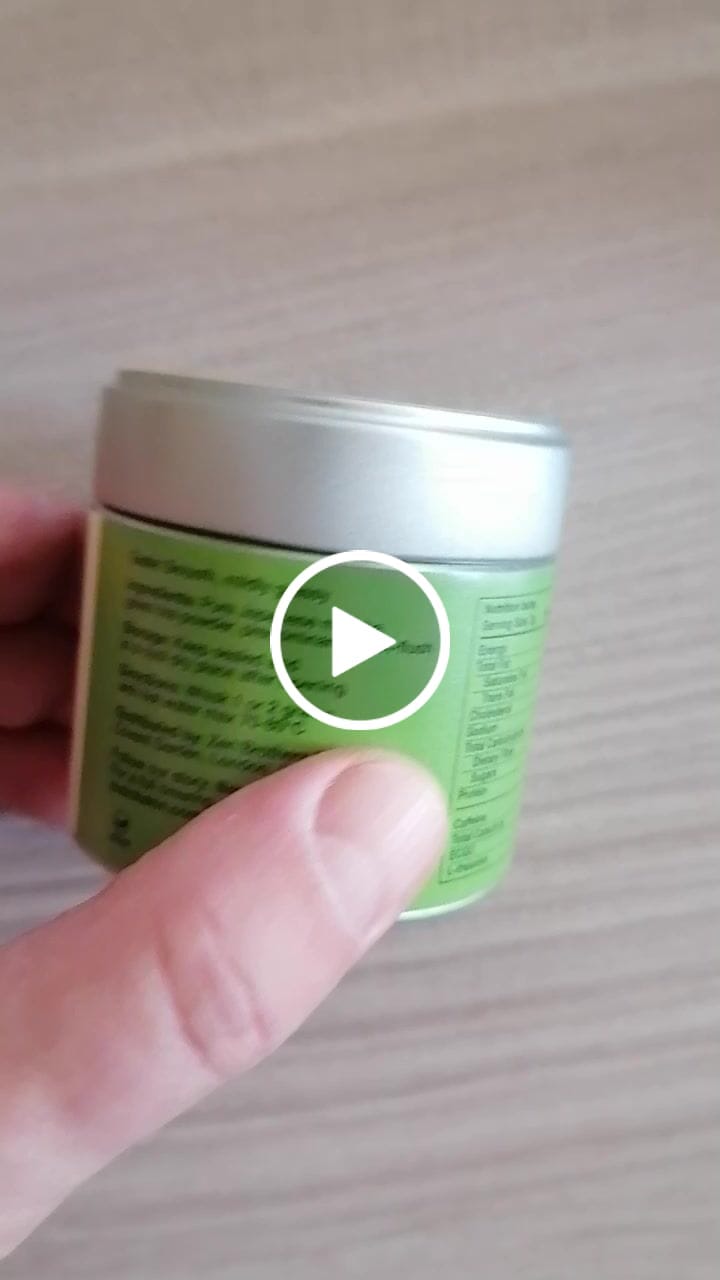 Customer video review of Eco Ceremonial Matcha