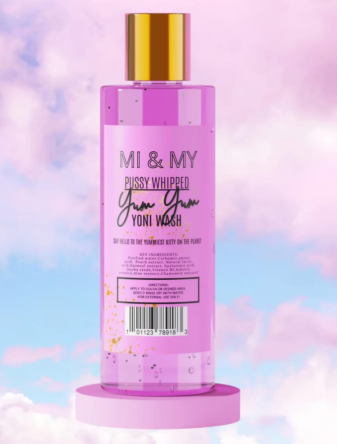 Customer photo review of P*ssy Whipped Yum Yum Yoni Wash