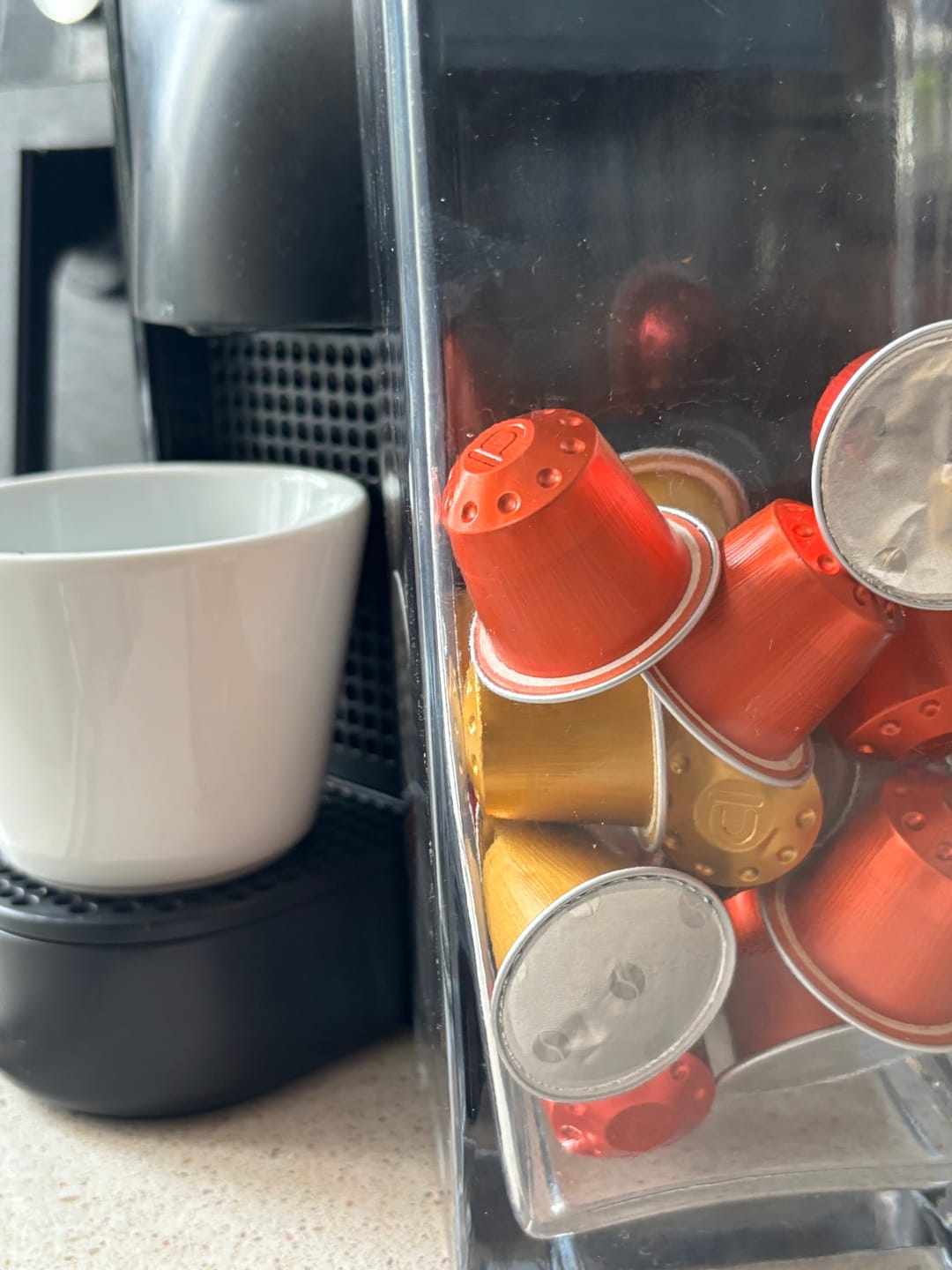 Customer photo review of Pack Occaffe 120 Cápsulas Aluminio Compatibles para Nespresso