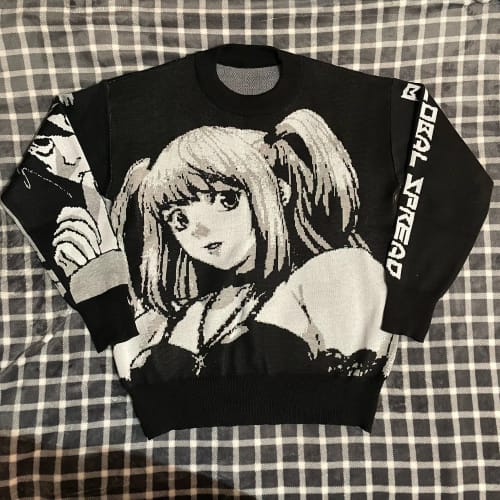 Customer photo review of Misa Loose Knit Sweater