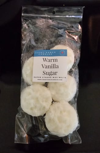 Customer photo review of Warm Vanilla Sugar Grubby Wax Melts- You Pick Size & Strength