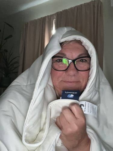 Customer photo review of The Ice Blanket