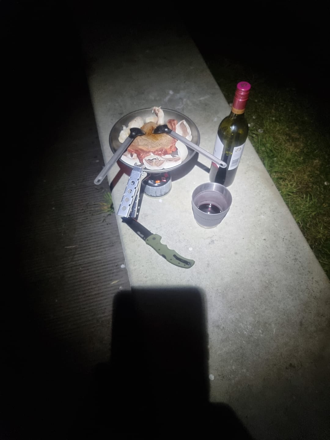 Customer photo review of Ultralight Titanium Cutlery