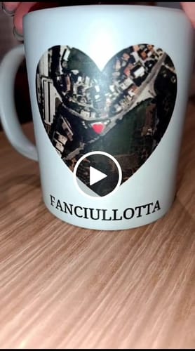Customer video review of Tazza magica personalizzata 325ml