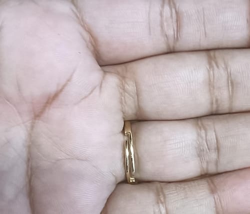 Customer photo review of Golden Daze Ring