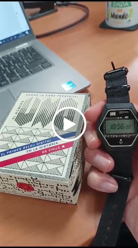 Customer video review of PREVENTA CON DESPACHO JULIO: El Número Uno, el primer reloj digital en la historia de Chile