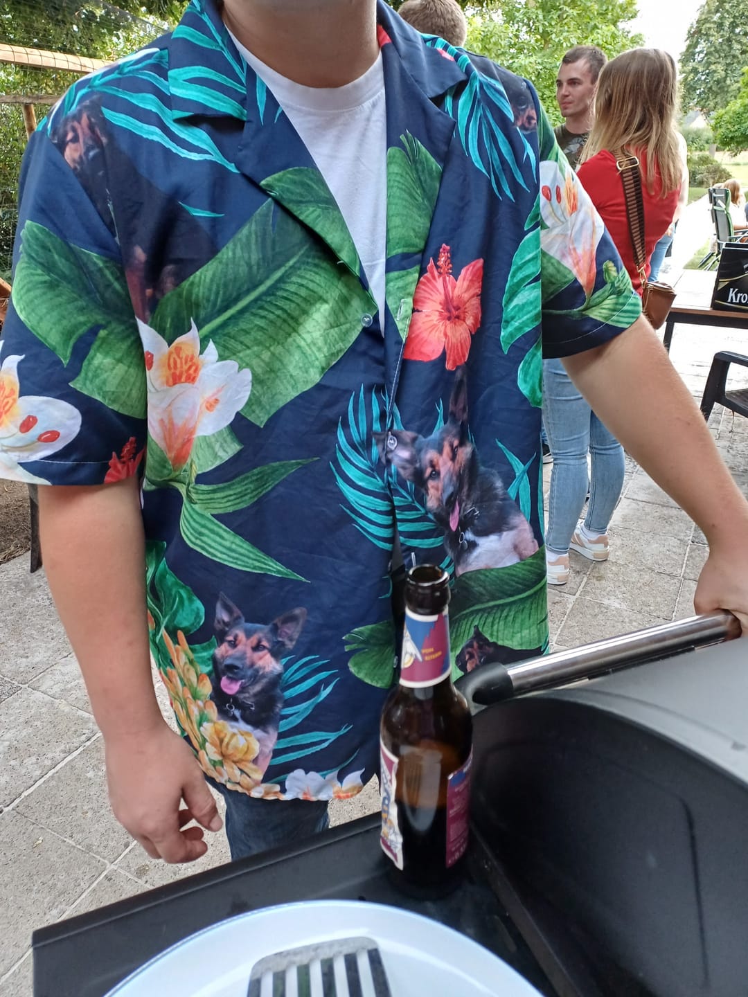 Customer photo review of Dein Foto - Individuelles Hawaiihemd