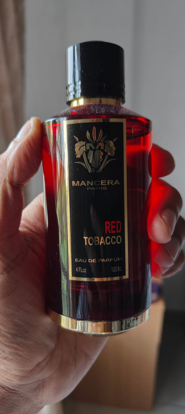 Customer photo review of Mancera Red Tobacco Eau De Parfum For Unisex