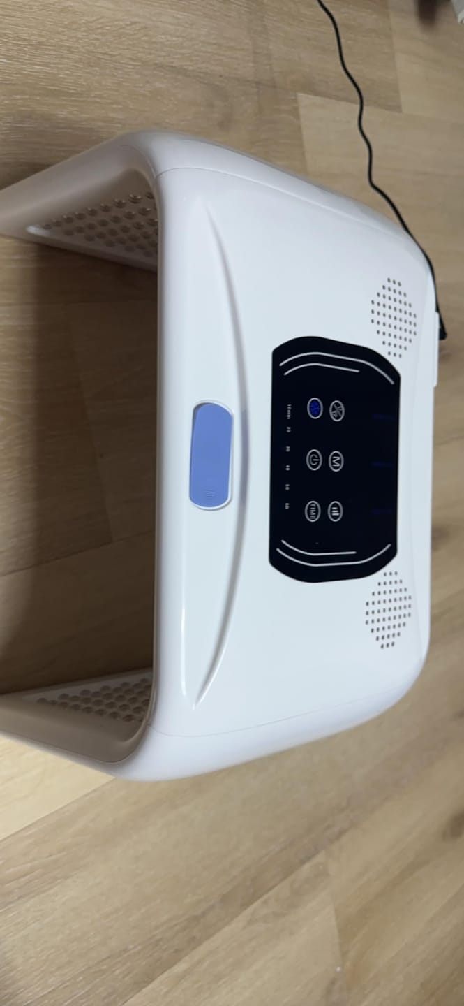 Customer photo review of RLB Salon-Grade LED Light Therapy System