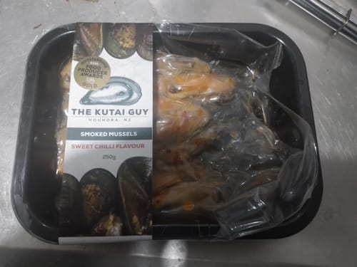 Customer photo review of Smoked Sweet & Chilli Mussels (KUTAI GUY) 250G