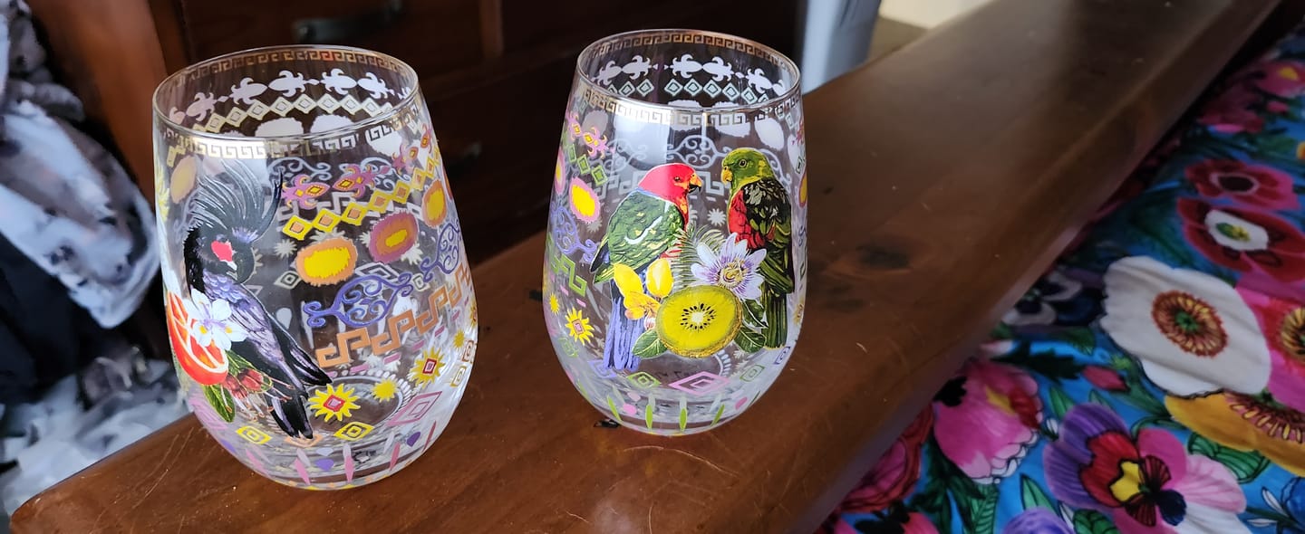 Customer photo review of Glass Tumbler Tropicana Australiana Vol.3
