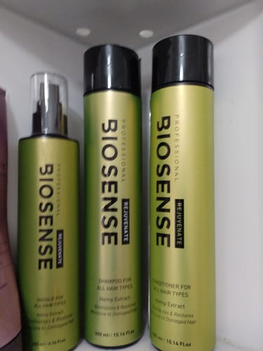 Customer photo review of Biosense Rejuvenate Gift Set (free 200ml rejuvenate mask)