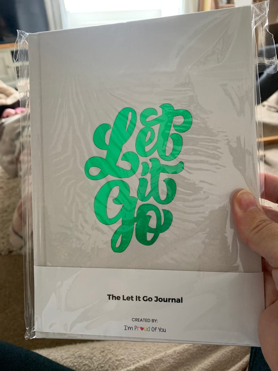 Customer photo review of Let It Go Journal