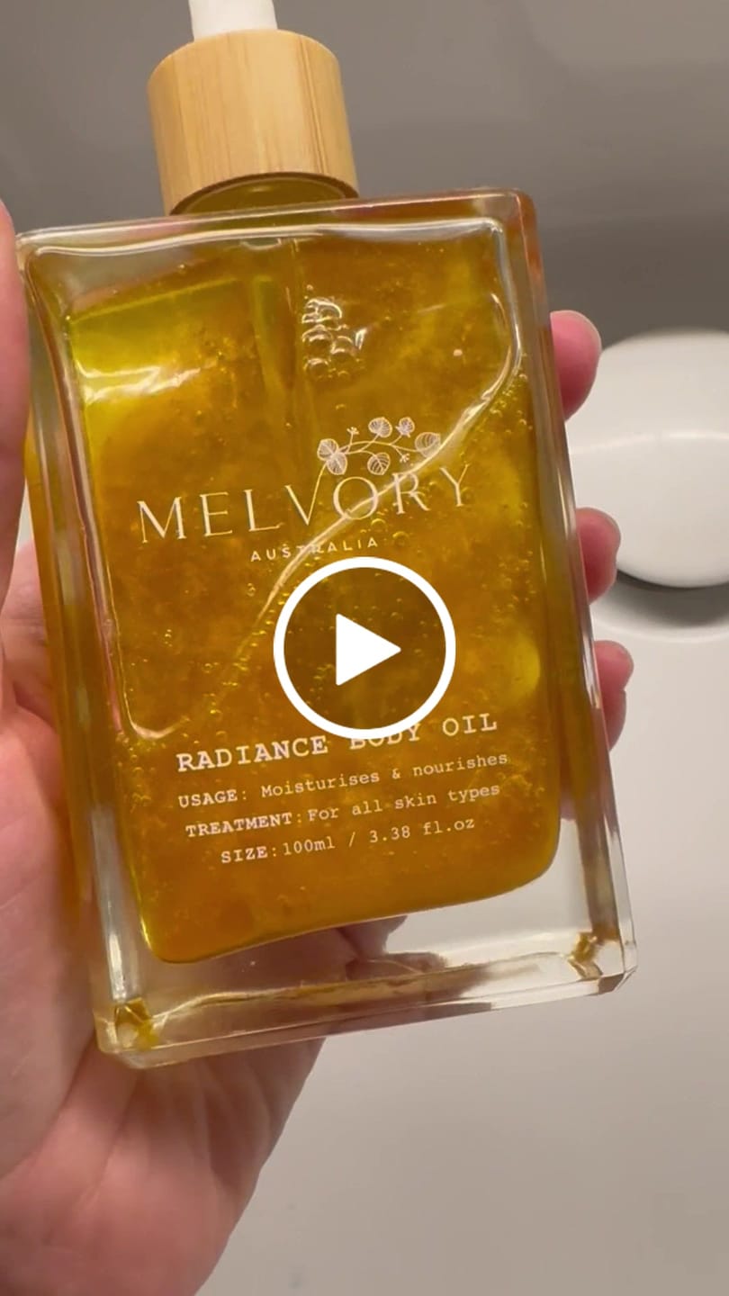 Customer video review of Radiance Body Oil (Skin Firming)