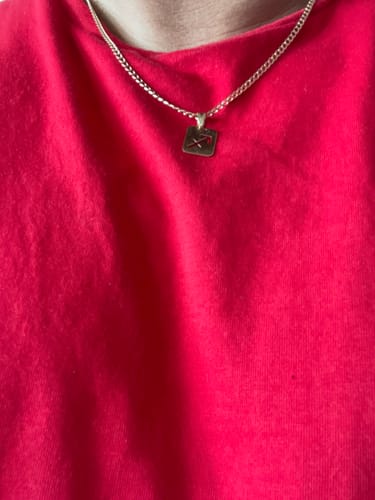 Customer photo review of Zodiac Star Sign Pendant in 9ct Yellow Gold