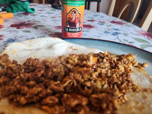Customer photo review of Traditional Red Hot Sauce 2 Pack