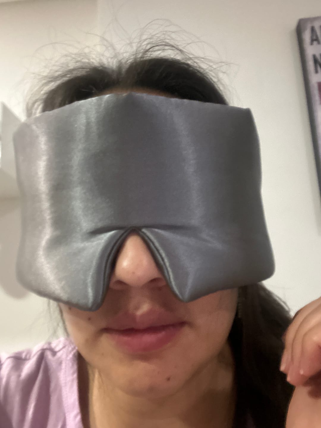 Customer photo review of Antifaz Para Dormir