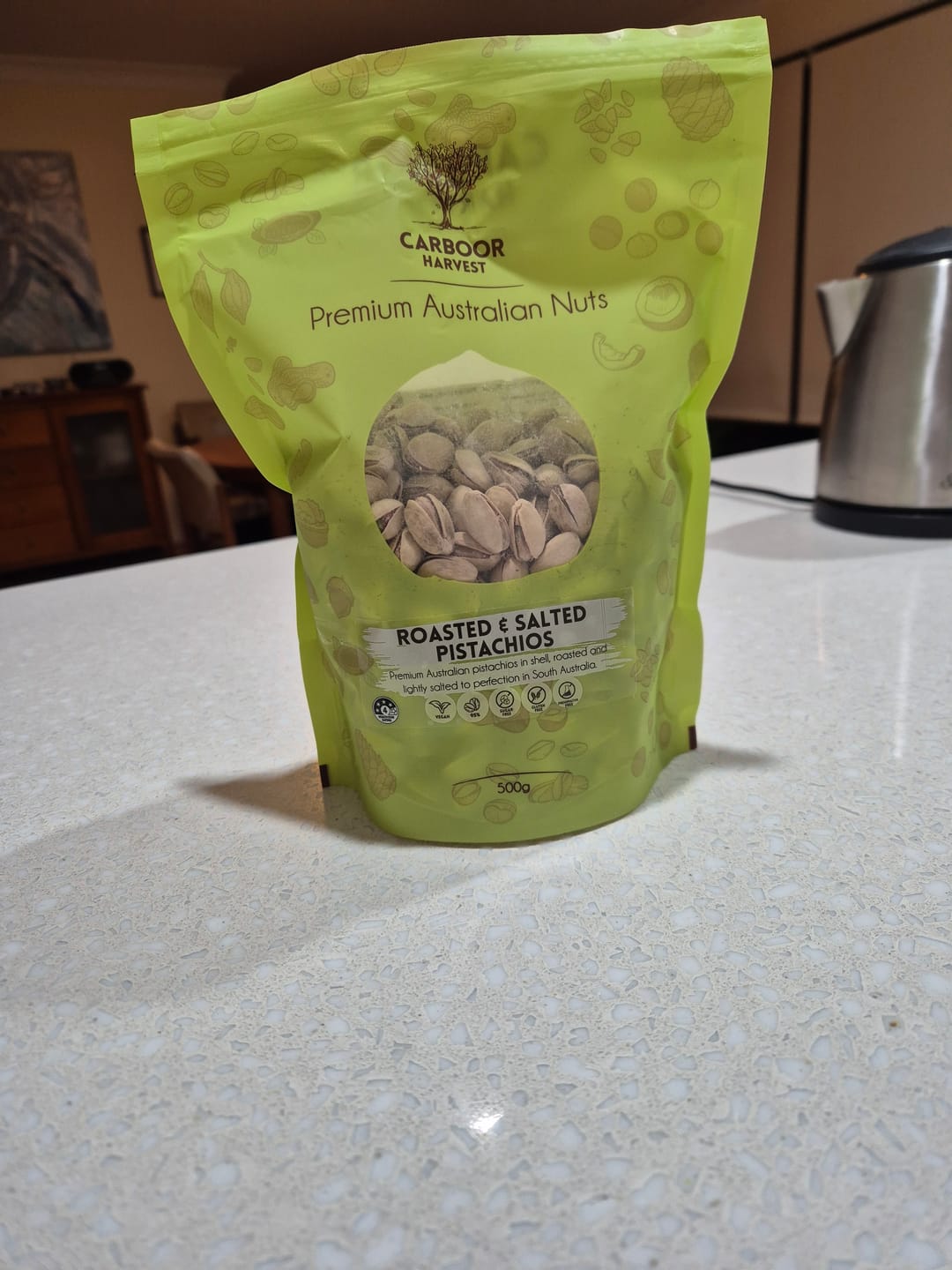 Customer photo review of Roast Flavoured Pistachios
