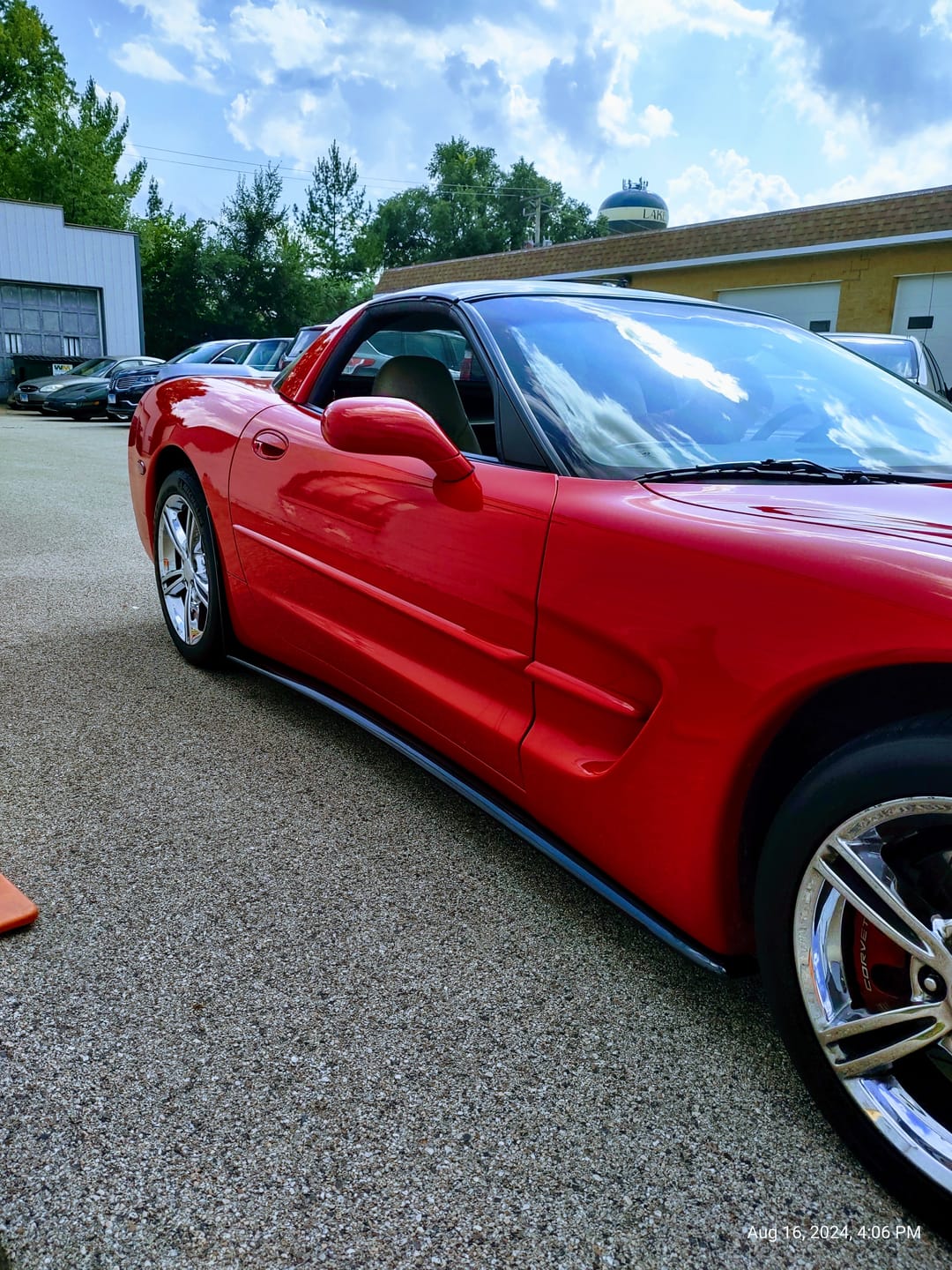 Customer photo review of Chevrolet Corvette C5 ZR1 Side Skirts Rocker Panels