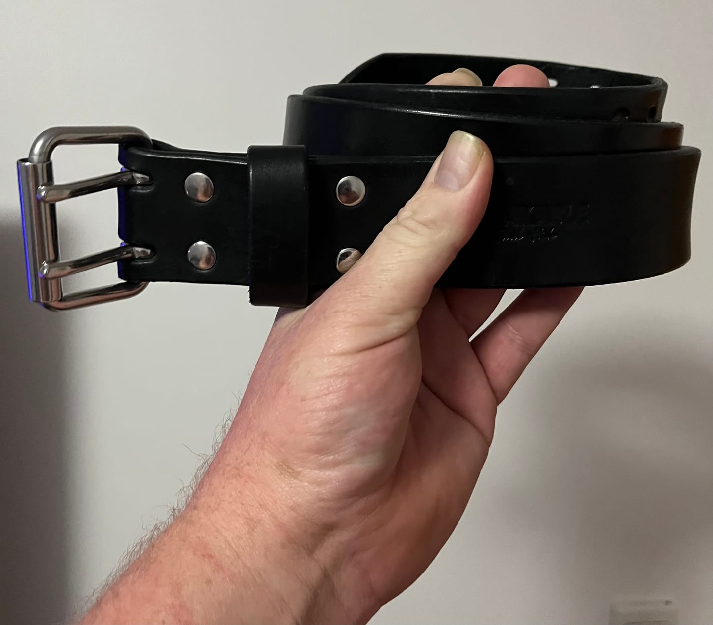 Customer photo review of The Unbreakable Belt