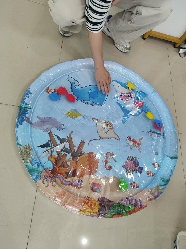 Customer photo review of [Sale] Upgraded Thickness Pet Cooling Water Bed