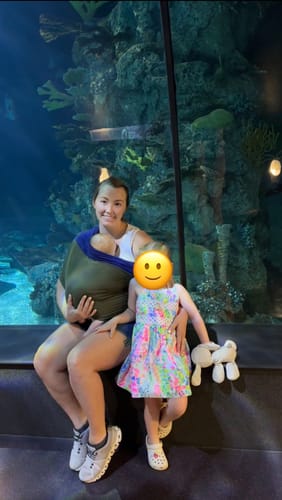 Customer photo review of Mama's Bonding Comforter